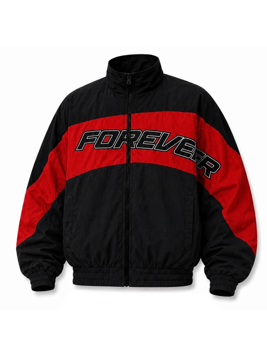 forever hungry nylon jacket