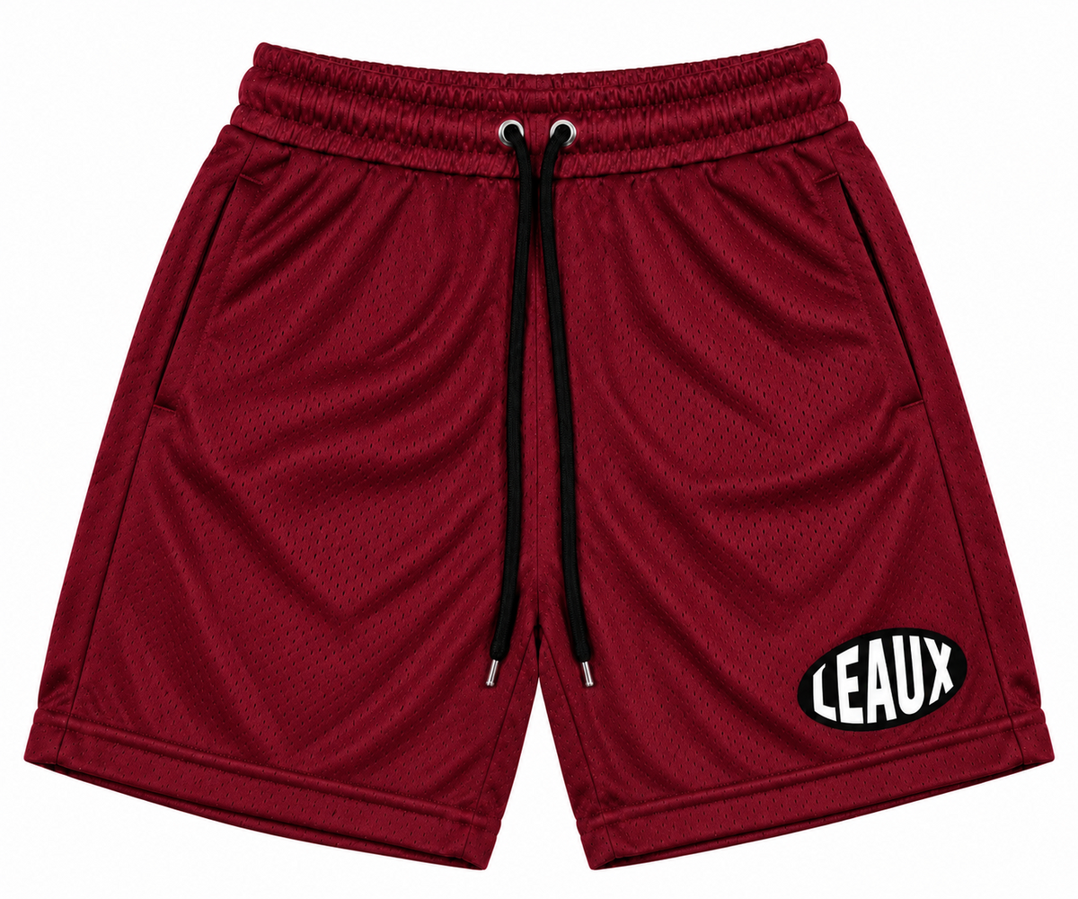 leaux mesh shorts