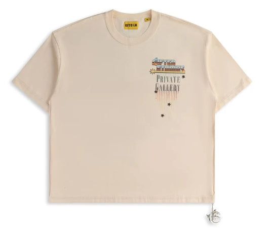 GFTD LA T-Shirt - Private Gallery - Bone