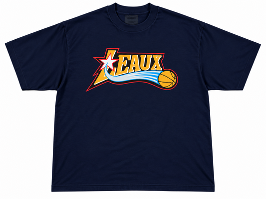 Leaux Baketball Logo Tee
