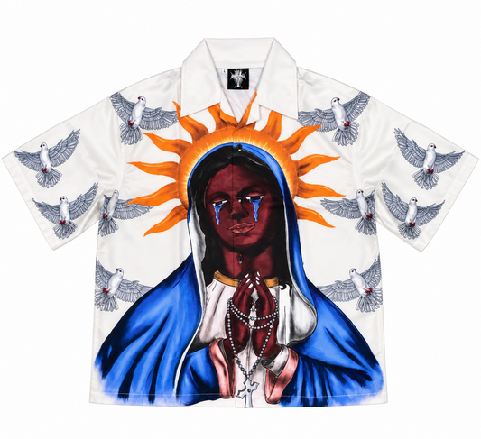 See No Evil Button Up