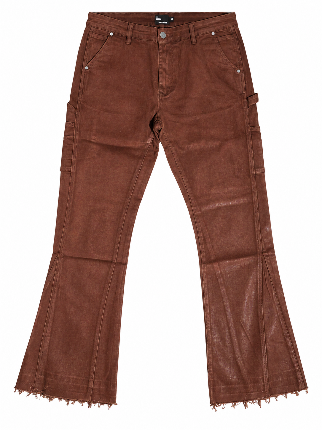 eptm brown flare jeans