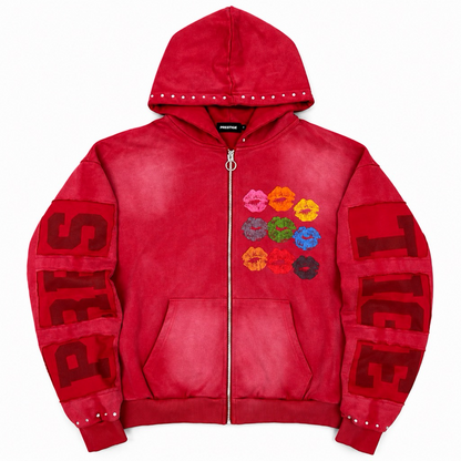 Red Aura Hoodie