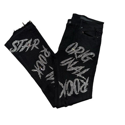 Rockstar Original Cato Graphic Stacked Flare