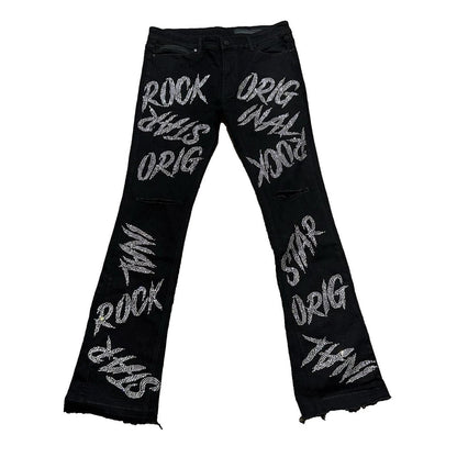 Rockstar Original Cato Graphic Stacked Flare