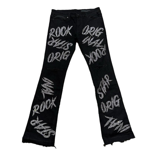 Rockstar Original Cato Graphic Stacked Flare