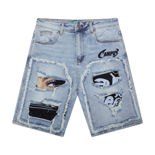 Campus Mirage Denim Jorts