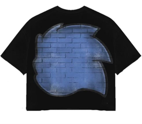 sonic cropped tee