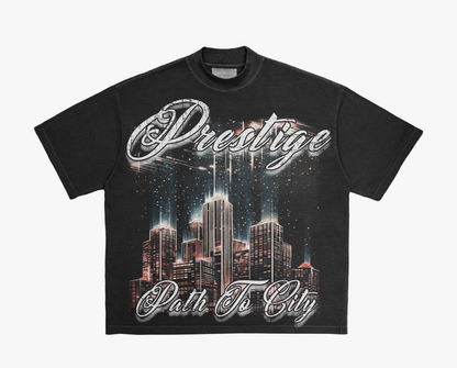Path To The City Rhinestone Tee