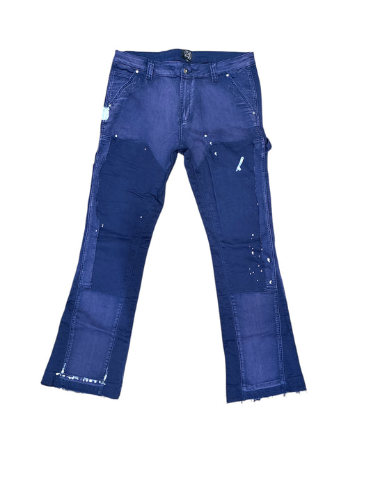 KAJ Blue Denim Flare
