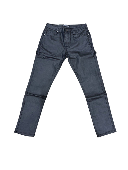 KAJ Black Wax Jeans