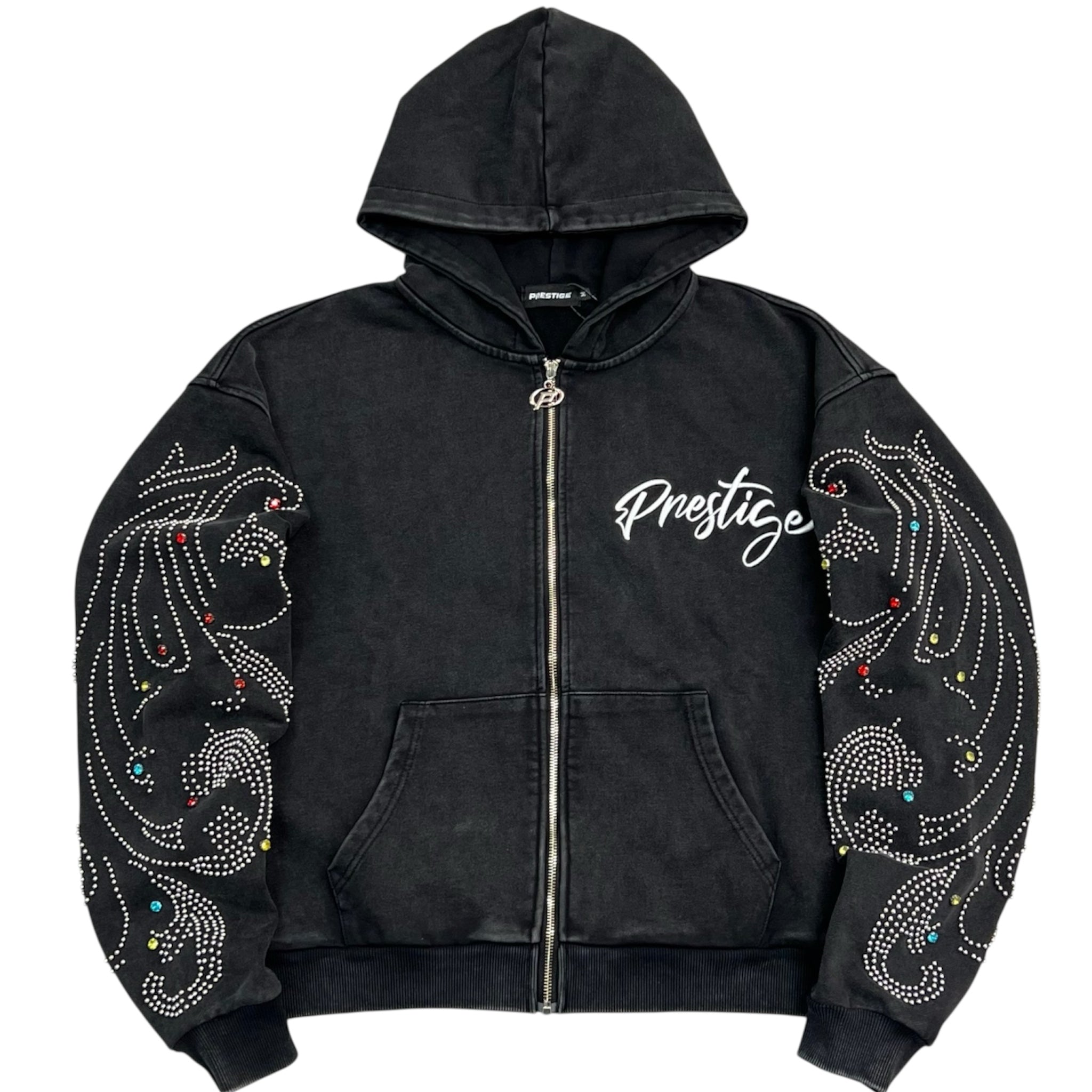 Monarch Rhinestone Hoodie – Prestige Collections