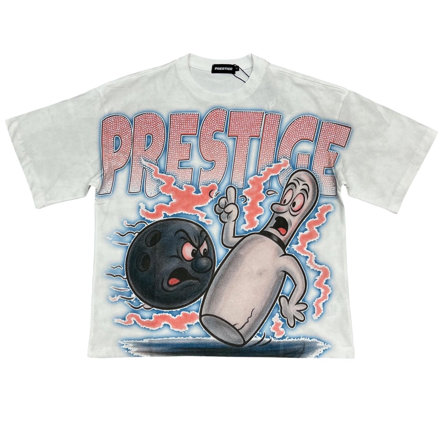 bowling rhinestone tee