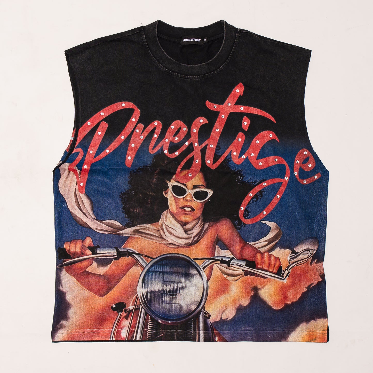 motor sleeveless tee