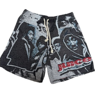 prestige "juice" tapestry shorts