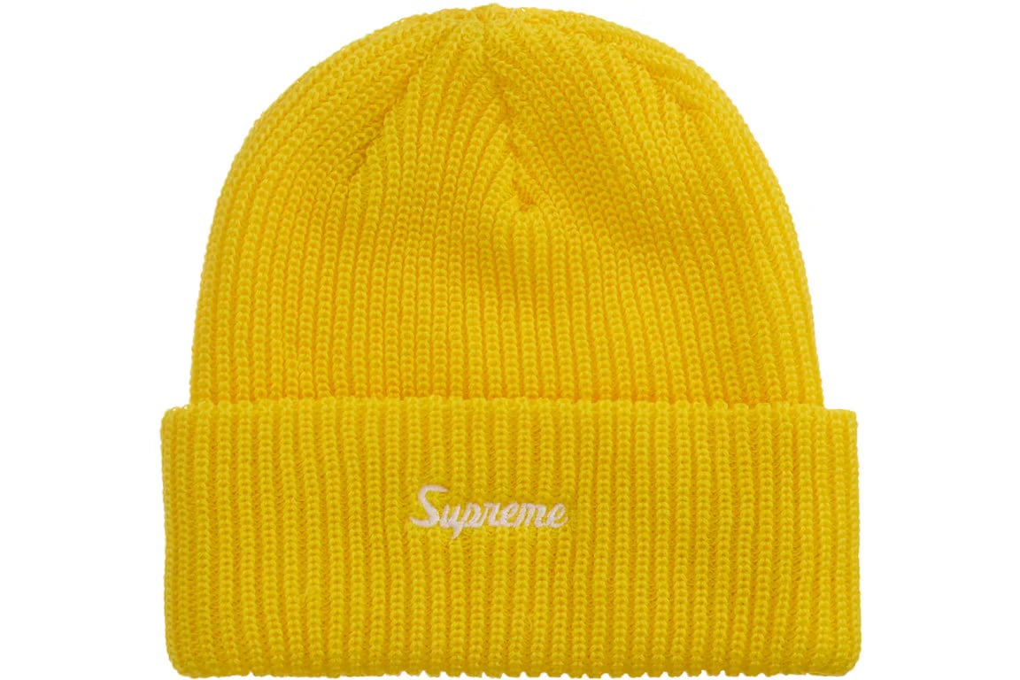 supreme loose gauge beanie