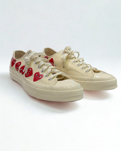 Converse x PLAY Comme Des Garcons "Egret"