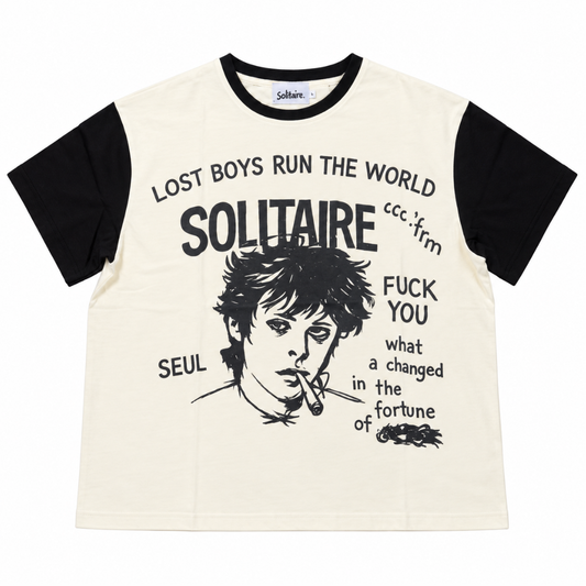 Solitaire Lost Boys Run The World Tee
