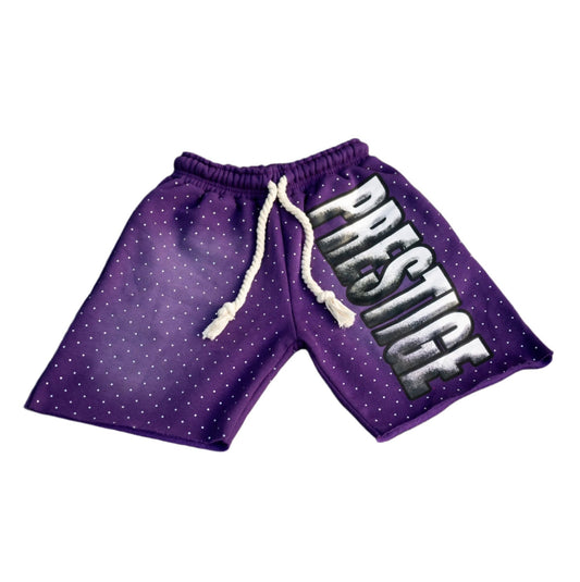 Prestige rhinestone shorts
