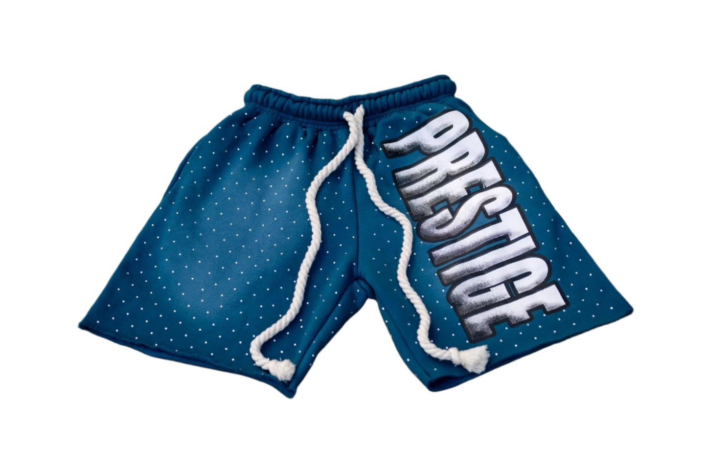 prestige rhinestone shorts