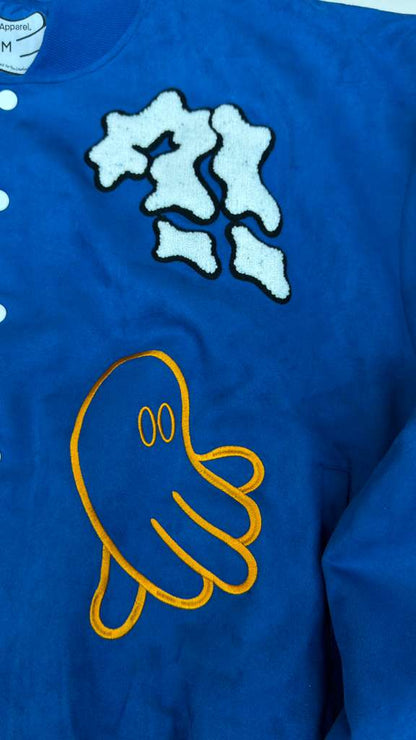 WNTD VARSITY BOMBER BLUE