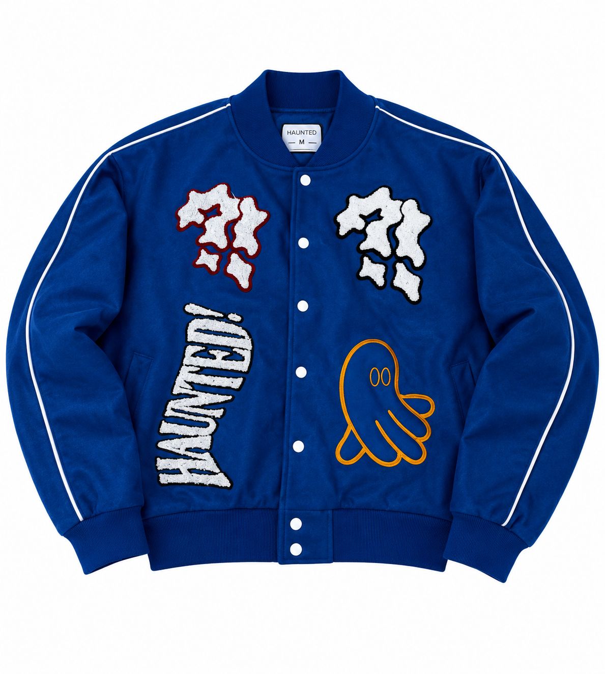 wntd varsity bomber blue