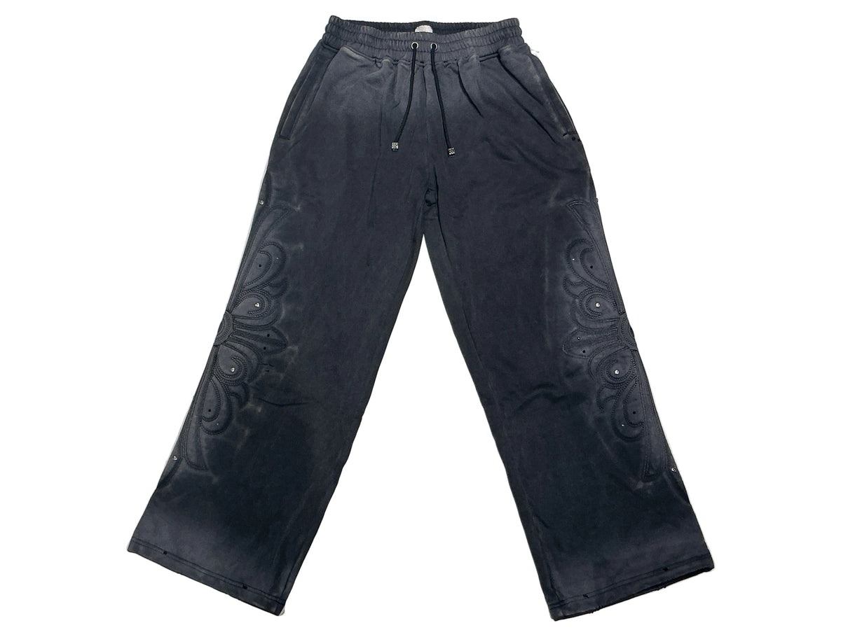 r3bel 3d embroidery bottoms
