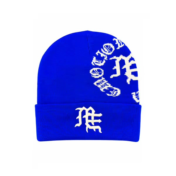mixed emotion logo beanie