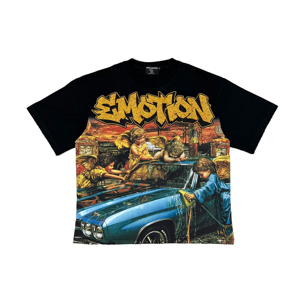“angel wash” tee