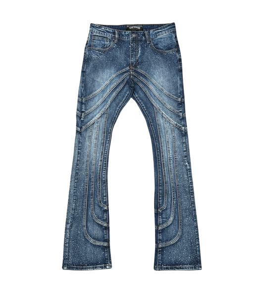 Vicious Rhinestone Jean