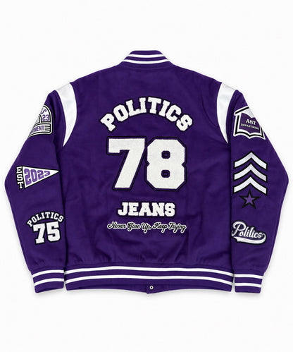 Politics Varsity Jacket