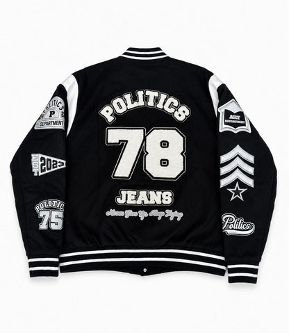 Politics Varsity Jacket