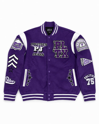 Politics Varsity Jacket
